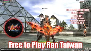 Free to Play - RAN Online Taiwan Skills Up