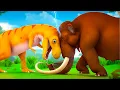 Lagu Epic Woolly Mammoth vs T-Rex Battle: Dinosaurs \u0026 Giants Clash in This Special Fight!
