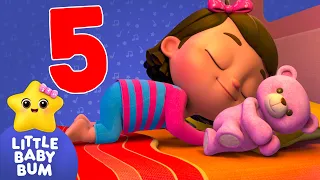 Five In a Bed 🛌 Little Baby Bum Nursery Rhymes | 123 For Kids | Toddler Learning Kids Songs