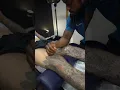 Painful Deep tissue quad massage