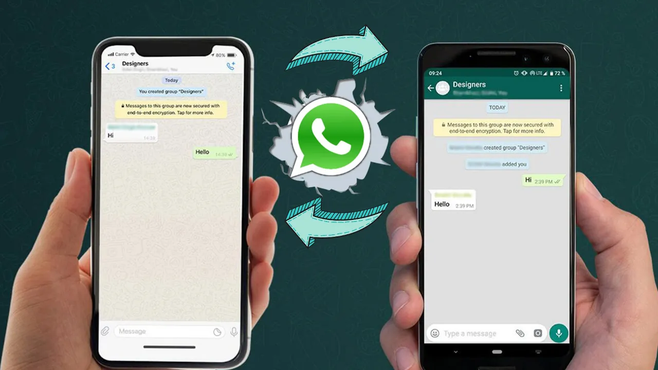 How to Transfer WhatsApp Data from Android to iPhone Free without PC Hi Guys, this video helps you h. 