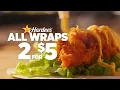 Hardee s 2 for 5 Wraps Morning to Night