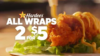 Hardee s 2 for 5 Wraps Morning to Night