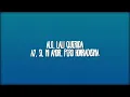 Lali - Quiénes Son? (Letra/Lyrics)
