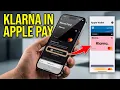 How To Add Klarna To Apple Pay