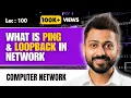 Lec-100 What is Ping Loopback in Network Computer Network