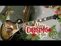 We wish you a merry christmas (rock version) guitar cover HQ/HD