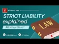 Strict Liability explained by Attorney Steve
