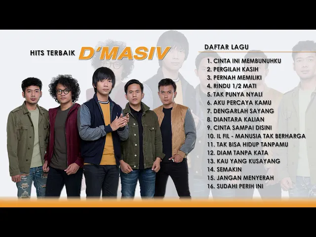 Download MP3 Kumpulan Lagu Hits Terbaik D'MASIV