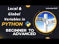 3 9 Local and Global Variables in Python Built in Functions Python From Scratch knowledge4skill