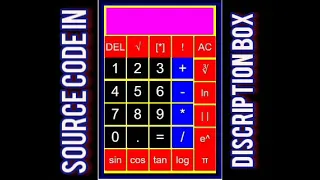 scientific - calculator using html css JavaScript