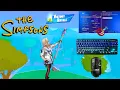 BEST Keyboard and Mouse SETTINGS 800 DPI Sensitivity Fortnite Simpsons Reload