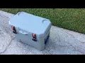 I made some carry handles for my Ozark Trail 26 qt cooler