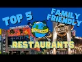 TOP 5 Best Restaurants For Your Family Food Is Universal Universal Orlando Food