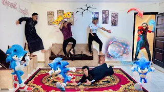 فيلم القنفذ سونيك السريع الخارق الفيلم كامل ماجد وهمسه وهنا 