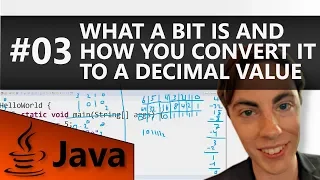 Ep 03 - Binary to Decimal Conversion Java Beginner Tutorials