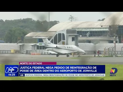 Justiça Federal nega pedido de reintegração de posse em área do Aeroporto de Joinville