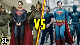 superman vs man of steel one scene that shows why one worked scene fights 
