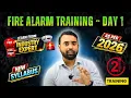 Fire Alarm Training Course Day-1 New Syllabus 2026 Live Practical Training Skill Mumbai