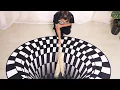 3D Visual Vortex Illusion Rug 2020 Insane WOW effect
