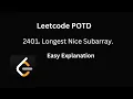 Leetcode 2401 Longest Nice Subarray Easy Explanation