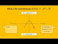How to Describe End Behavior of Functions with Limit Notation