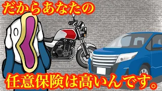 【任意保険】だから、あなたの保険は高いんです!!車・バイクの保険を再検討!!