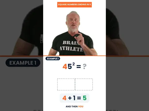 Square Numbers Ending in 5 in your head