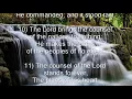 Psalm 33 NKJV - The Sovereignty of the Lord in Creation and History