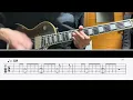 [TAB譜] 楽園の地図(back number) Guitar riff cover [ギター]