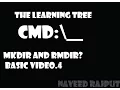 How to make and remove Directory in Command Prompt Naveed Sarwar