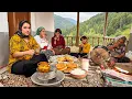 Lagu Rural Girls Cooking in Northern Iran | Making Fresh Cheese \u0026 Baking Stuffed Bread on Wood Fire