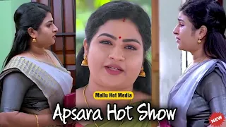 mallu serial actress apsara hot show mallu hot media
