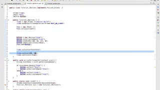 Java GUI How to use JButton