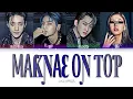Download Lagu • [Karaoke] Stray Kids — Maknae On Top [4 members ver] (Color Coded Lyrics Eng/Rom/Esp)