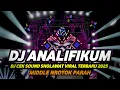 Lagu DJ CEK SOUND SHOLAWAT ANALIFIKUM FULL BASS HOREG MIDDLE NROTOK PARAH