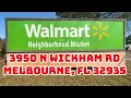 Neighborhood Walmart Wickham Rd Melbourne FL