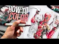 How to ACTUALLY Color with ALCOHOL MARKERS