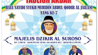 ceramah k h romli ibnu arkin aang waqiah ciomas haul syekh abdul qodir al jailan yang ke 7