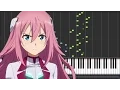 Gakusen Toshi Asterisk [ 学戦都市アスタリスク] Season 2 OP   The Asterisk War (Piano Synthesia + Sheet)