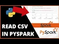 PySpark How to READ CSV Apache SPARK