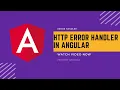 Handle http error in angular