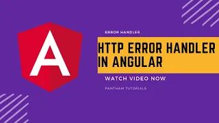 Handle http error in angular
