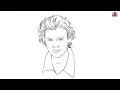 How to Draw Harry Style Step by Step Easy for - Simple Harry Drawing Tutorial