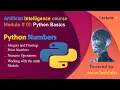 Python Numbers Math Module Powerful functions Full Overview