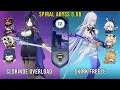 Download Lagu C0 Clorinde Overload and C0 Skirk Freeze | Genshin Impact Abyss 5.6B Floor 12 9 Stars