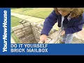 Building a Brick Mailbox - Do It Yourself