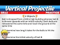 3 Vertical projectile motion two objects
