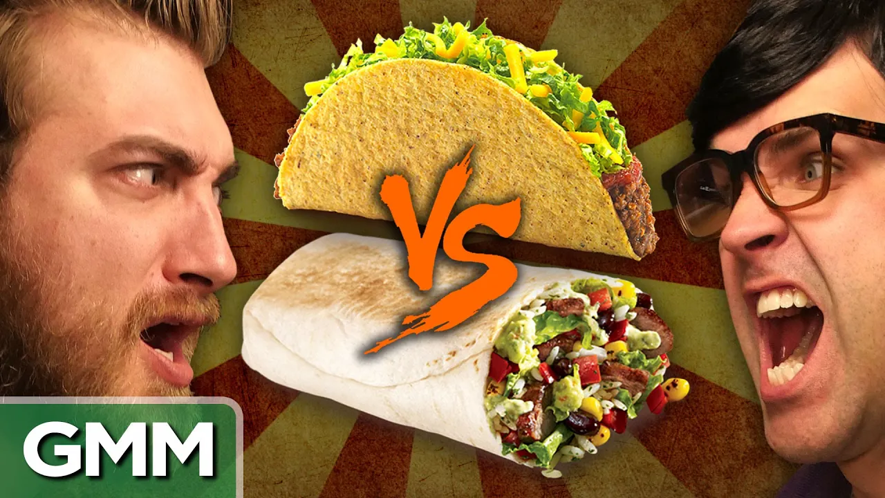 Taco vs Burrito: Debate-O-Rama
