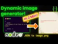 Generate Stunning Quote Images with Node js and Canvas in 2 min Dynamic Image in node js